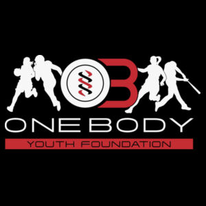 ONE BODY YOUTH FOUNDATION - LOGO - PREMIUM MEN'S T-SHIRT - BLACK - BTEXWU Design
