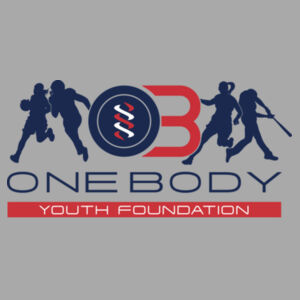 ONE BODY YOUTH FOUNDATION - LOGO - MEN'S PULLOVER HOODIE - LIGHT GRAY HEATHER - $WMU462$ Design