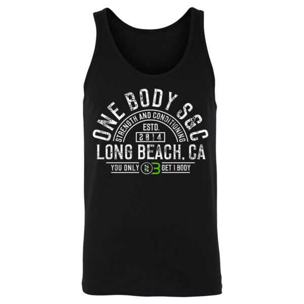 ONE BODY VINTAGE - MEN'S TANK TOP - BLACK - CZG73J Thumbnail
