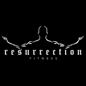 RESURRECTION - GOTHIC - WOMEN'S CROPPED HOODIE - BLACK - $M789WH$ Design