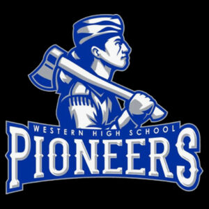 WESTERN HIGH SCHOOL - LOGO - PREMIUM T-SHIRT - C7HK18 Design