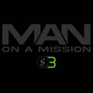ONE BODY MAN ON A MISSION - PREMIUM MEN'S T-SHIRT - BLACK - $QK3Z91$ Design